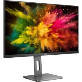 Aoc U28P2U/Bs 28" Class 4K UHD LCD Monitor - 16:9 - Black, Grey - 28" Viewable - In-plane Switching (Ips) Technology - LED Backlight - 3840 X 2160 - 1.07 Billion Colors - Adaptive Sync - 300 Cd/m² - 4 Ms - 60 Hz Refresh Rate - HDMI - DisplayPort - USB H
