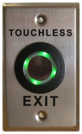 DAS S4499A TOUCHLESS EXIT BUTTON S/S IP67 1YR  WEL3761S