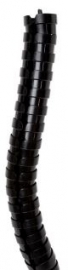 Elsafe: Umbilical Cable Management - Pathfinder Ceiling to Desk 2140mm in Black