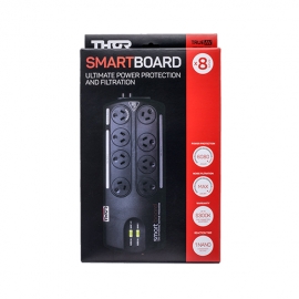 Thor 8 Outlet Smart Board Ultimate Surge Protected Power Board 011.165.1160