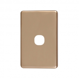 4C | Classic 1 Gang Switch Cover - Gold 040.000.0031