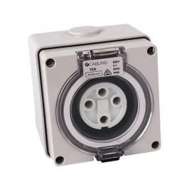 4C | Socket Outlet 4Pin IP66 500V 10A 040.000.0143