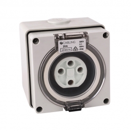 4C | Socket Outlet 4Pin IP66 500V 20A 040.000.0144