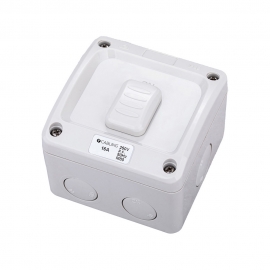 4C | Weatherproof Single Switch 1 Pole 2Way IP66 250V 16A 040.000.0220