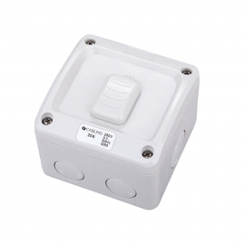 4C | Weatherproof Single Switch 1 Pole 2Way IP66 250V 20A 040.000.0221
