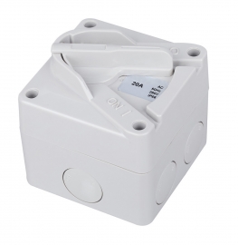 4C | Weatherproof Switch 2 pole IP66 250V 16A 040.000.0245