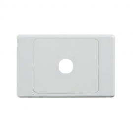4C | Ultima 1 Gang Switch Cover - White 040.000.0331