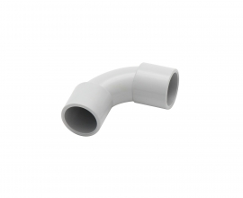 4C | Solid Elbow Grey 20mm - 20 Pack 040.040.0360