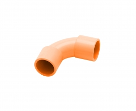 4C | Solid Elbow Orange 20mm - 20 Pack 040.040.0362