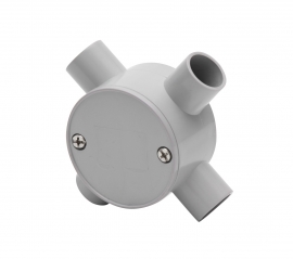 4C | Junction Box 25mm 4 Way - 10 Pack 040.040.0387