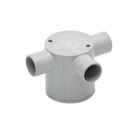 4C | Deep Junction Box 20mm 3 Way - 10 Pack 040.040.0394