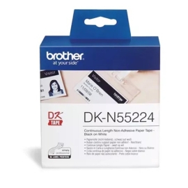 Brother White Continuous Thick Paper Roll 54mm X 30.84mm DK-N55224