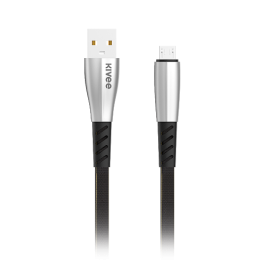 Kivee CB103 IPhone 8-pin Charging Cable 1M Black/Silver ELEKIVCB103