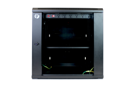 4Cabling 12RU 600mm Wide X 600mm Deep Hinged Wall Mount Server Rack 002.013.1260