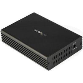 StarTech.com 10GbE Fiber Ethernet Media Converter 10Gbase-T- Sfp To RJ45 Single Mode/Multimode Fiber To Copper Bridge 10Gbps Network - Fiber Ethernet Media Converter To Convert & Extend Copper To Fiber Or Vice Versa - 10G Network, 10Gbase-T, Unmanaged Mm