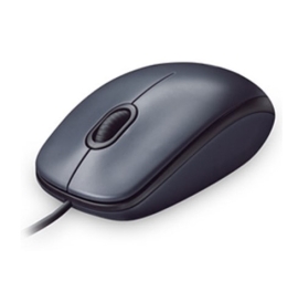 Logitech M90 Corded Mouse - Black - 3YR Wty 910-001795