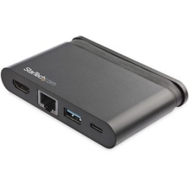 StarTech.com USB Type C Docking Station For Notebook, Monitor - 100 W - 3 X USB Ports - 3 X USB 3.0 - USB Type-C - Network (Rj-45) - HDMI - Wired - MacOS 14, Windows 7, Windows 8.1, Windows 10, Windows 11, Mac Os X 10.9 Mavericks, Mac Os X 10.15 Catalina