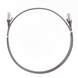 2.5m CAT6 Ultra Thin Lszh Ethernet Network Cable | Grey 004.004.9017
