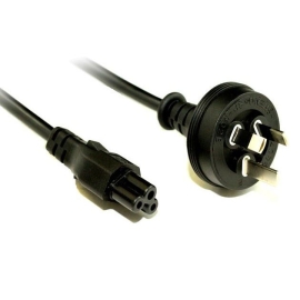 Iec C5 Clover Leaf Style Appliance Power Cable Black 10M 011.180.0032