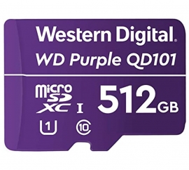 Western Digital WD Purple 512GB MicroSDXC Card (WDD512G1P0C)