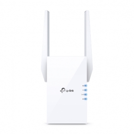 TP-Link RE605X AX1800 Wi-Fi Range Extender 574Mbps@2.4GHz 1201Mbps@5GHz 1x1GBps WPS 2xAntenna 2x2 MI-MIMO Dual Band Access Point (RE605X)