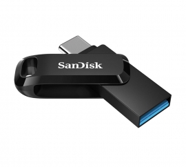 SanDisk 256GB Ultra Dual Drive Go 2-in-1 USB-C & USB-A Flash Drive Memory Stick 150MB/s USB3.1 Type-C (SDDDC3-256G-G46)