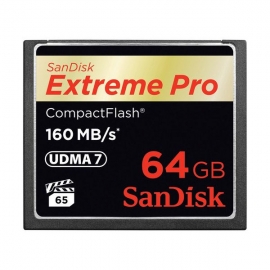 SanDisk Extreme Pro CFXP 64GB CompactFlash 160MB/s (FFCSAN64GBCFE1601)