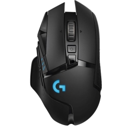 (Ls) Logitech G502 Lightspeed USB Wireless Gaming Mouse 1ms 16000 Dpi Mechanical Button Shifting Powerplay Rgb Lighting 114g 16g Weight 910-005569