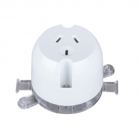 4C Single Surface Socket 10A - White (040.000.0347)
