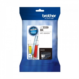 Brother LC-3339XLBK Black Super High Yield Ink Cartridge to Suit MFC-J6945DW, upto 6000 Pages