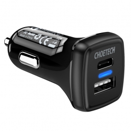 Choetech TC0005 36W Quick Charge 3.0 USB Type-C Car Charger (ELECHOTC0005)
