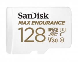 SanDisk 128GB MAX High Endurance microSDHC Card  (SDSQQVR-128G-GN6IA)