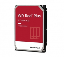 Western Digital WD Red Plus 10TB 3.5' NAS HDD SATA3 7200RPM 256MB Cache 24x7 NASware 3.0 CMR Tech 3yrs wty (WD101EFBX)