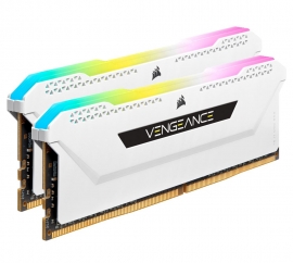 Corsair Vengeance RGB PRO SL 32GB (2x16GB) DDR4 3600Mhz C18 White Heatspreader Desktop Gaming Memory (CMH32GX4M2D3600C18W)