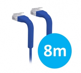 UniFi patch cable with both end bendable RJ45 8m - Blue (UC-Patch-8M-RJ45-BL)