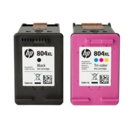 HP 804 Black Original Ink Cartridge T6N10AA