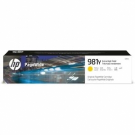 HP 981Y Extra High Yield Yellow Original PageWide Cartridge L0R15A
