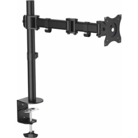 StarTech.com Desk Mount Monitor Arm 34" (17.6lb/8kg) Vesa Displays, Articulating Monitor Pole Mount, Height Adjustable, Clamp/Grommet - Height Adjustable - 1 Display(s) Supported - 33 Cm To 86.4 Cm (34") Screen Support - 8.03 Kg Load Capacity - 75 X 75,