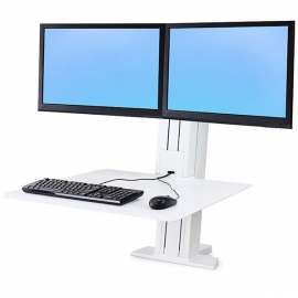 Ergotron Workfit-sr Dual Monitor (white) 33-407-062