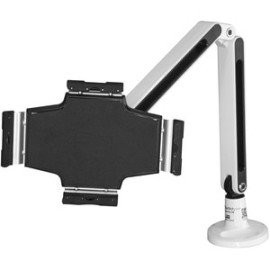 StarTech.com Desk-Mount Tablet Arm - Articulating - For 9" To 11" Tablets - IPad Or Android Tablet Holder - Lockable - Steel - White - Securely Mount Your 9" To 11" IPad Or Android Tablet And Adjust The Position With An Articulating Arm - Desk Mount Tabl