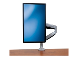 Startech.Com Monitor Desk Mount, Up To 34", Heavy Duty, H/Adj, Vesa, Silver, 5YR ARMPIVOTHD