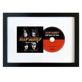 Kiss - Kissworld - The Best Of Kiss - Cd Framed Album Art UM-7738841-FD