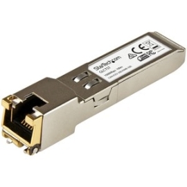 StarTech.com Sfp (mini-GBIC) - 1 X Rj-45 1000Base-T Network LAN - 1 Each - For Data Networking - Twisted PairGigabit Ethernet - 1000Base-T - Hot-pluggable, Hot-swappable GLCTST