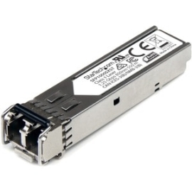 StarTech.com Sfp (mini-GBIC) - 1 X Lc Duplex 1000Base-SX Network - 1 Each - For Optical Network, Data Networking - Optical Fiber - Multi-mode - 1.25 Gigabit Ethernet - 1000Base-SX - Hot-swappable SFP1000SXST