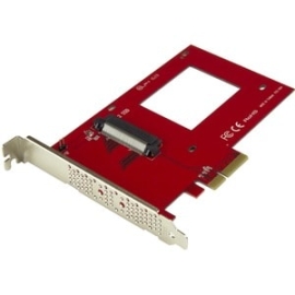 StarTech.com U.2 To PCIe Adapter For 2.5" U.2 NVMe SSD - Sff-8639 PCIe Adapter - X4 PCI Express 4.0 - NVMe PCIe Adapter - U.2 PCIe Card - Mount A 2.5" U.2 NVMe SSD Into Your Desktop Computer Or Server, Using An Available PCIe Expansion Slot - Sff-8639 PC