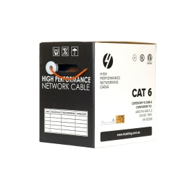 CAT6 Ethernet Cable Reel Box Utp LAN Cable W/ Solid Conductor | 305m Orange SLD.C6UTP.ORANGE.R