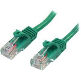 Startech 5m Green Cat5e Ethernet Patch Cable With Snagless Rj45 Connectors 45pat5mgn