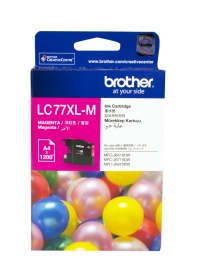 Brother Lc-77Xlm Magenta Super High Yield Ink Cartridge- Mfc-J6510Dw/J6710Dw/J6910Dw/J5910Dw - Up To 1200 Pages LC-77XLM