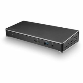 StarTech.com Thunderbolt 3 Dock - Dual Monitor 4K 60Hz TB3 Docking Station With DisplayPort - 85W Power Delivery, 6-Port USB 3.0, Sd, GbE - Certified Thunderbolt 3 Docking Station 40Gbps W/ Dual Monitor 4K 60Hz DisplayPort + TB3 (USB-C) Downstream Port /