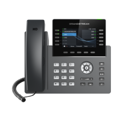 Grandstream GRP2615 10 Line IP Phone, 16 SIP Accounts, 480x272 Colour Screen, HD Audio, Powerable Via POE (GRP2615)